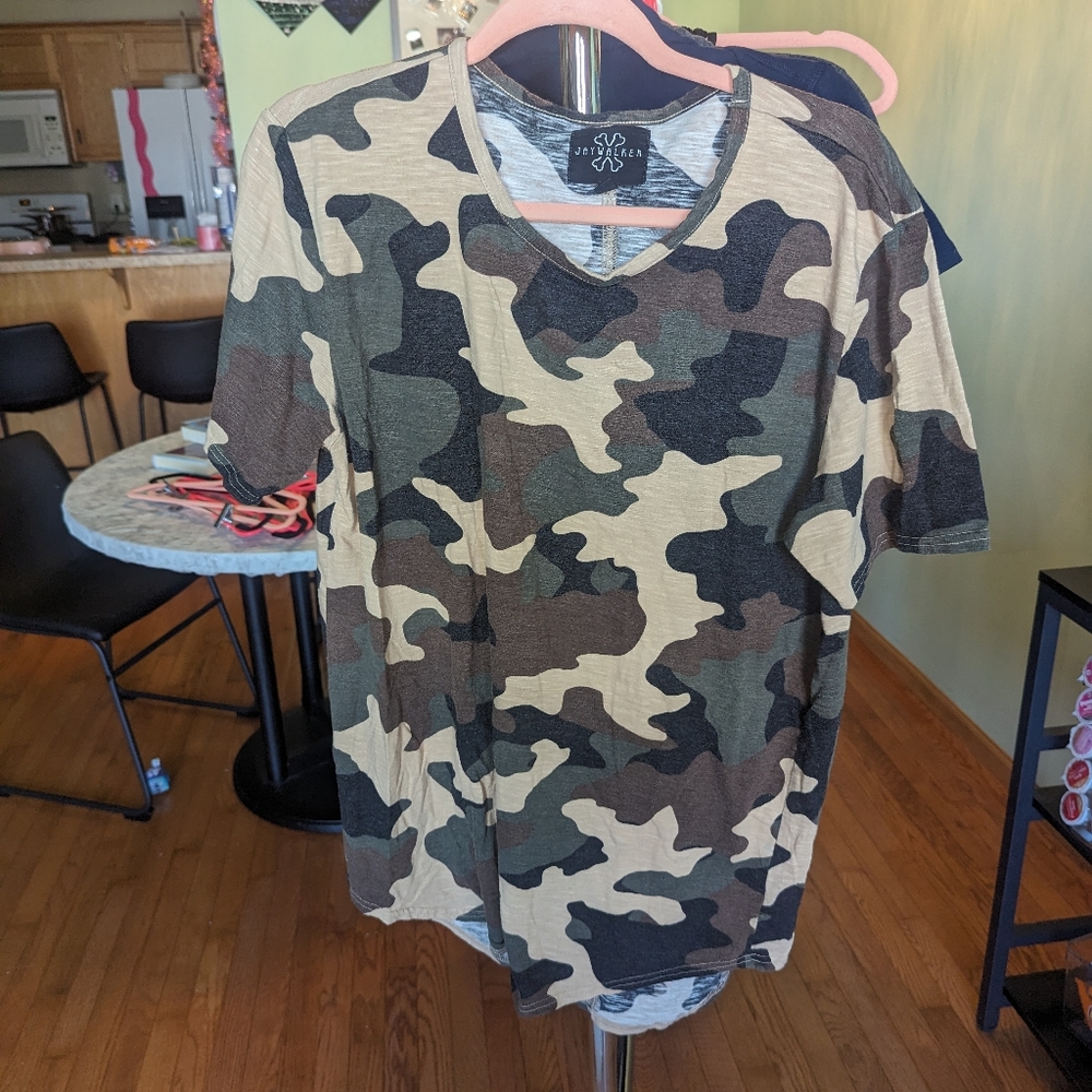 ❤️Jaywalker M camo short sleeved top